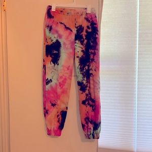 Goosebumps tie-dye sweatpants. Size L/XL